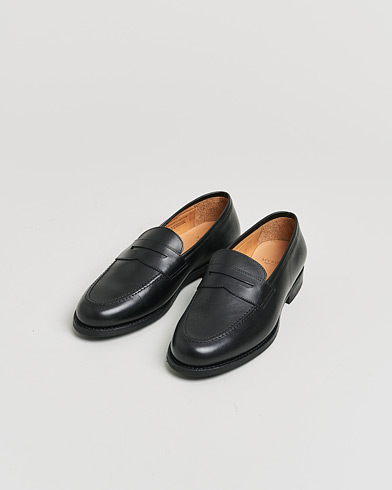 Pre-owned Myrqvist Stenhammar II Loafer Black Calf UK9 - EU43 – Schwarz