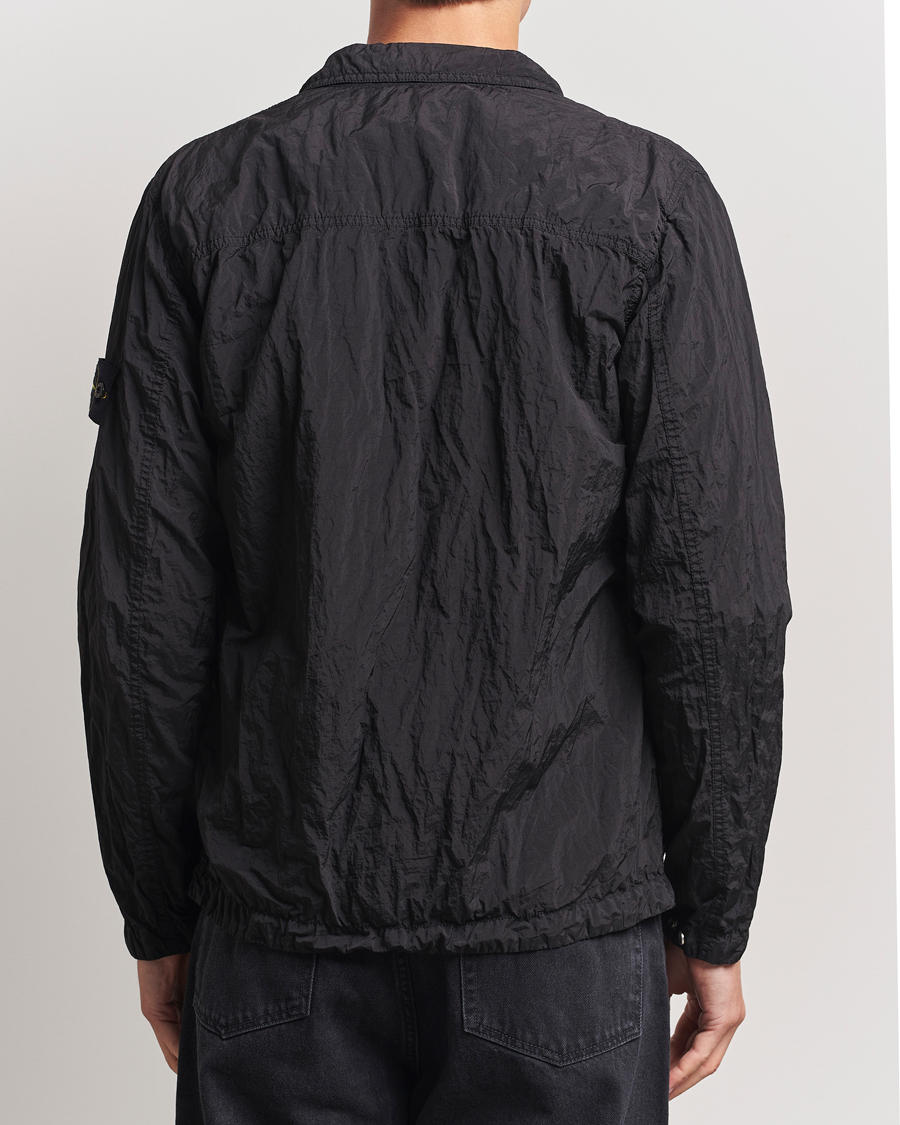 Herren | Hemden | Stone Island | Nylon Metal Zip Overshirt Black