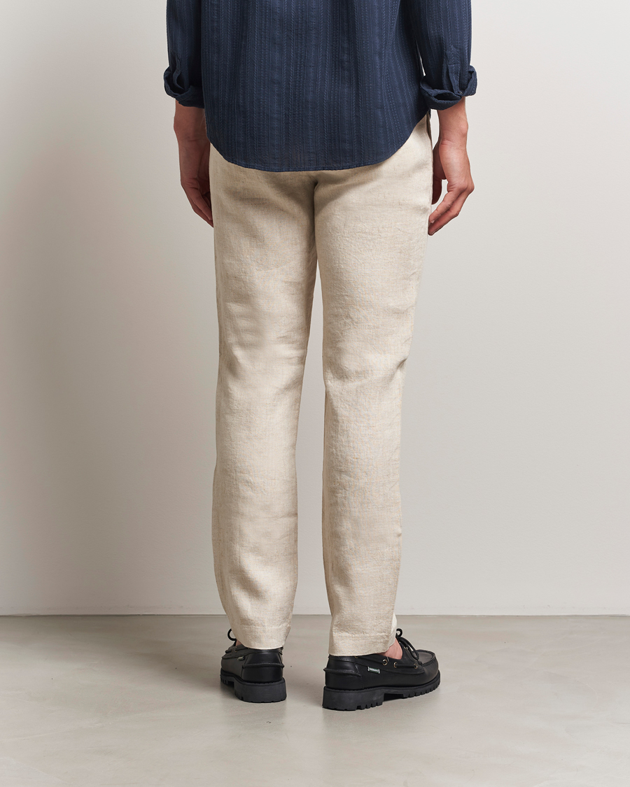 Herren | Hosen | NN07 | Theo Linen Trousers Oat