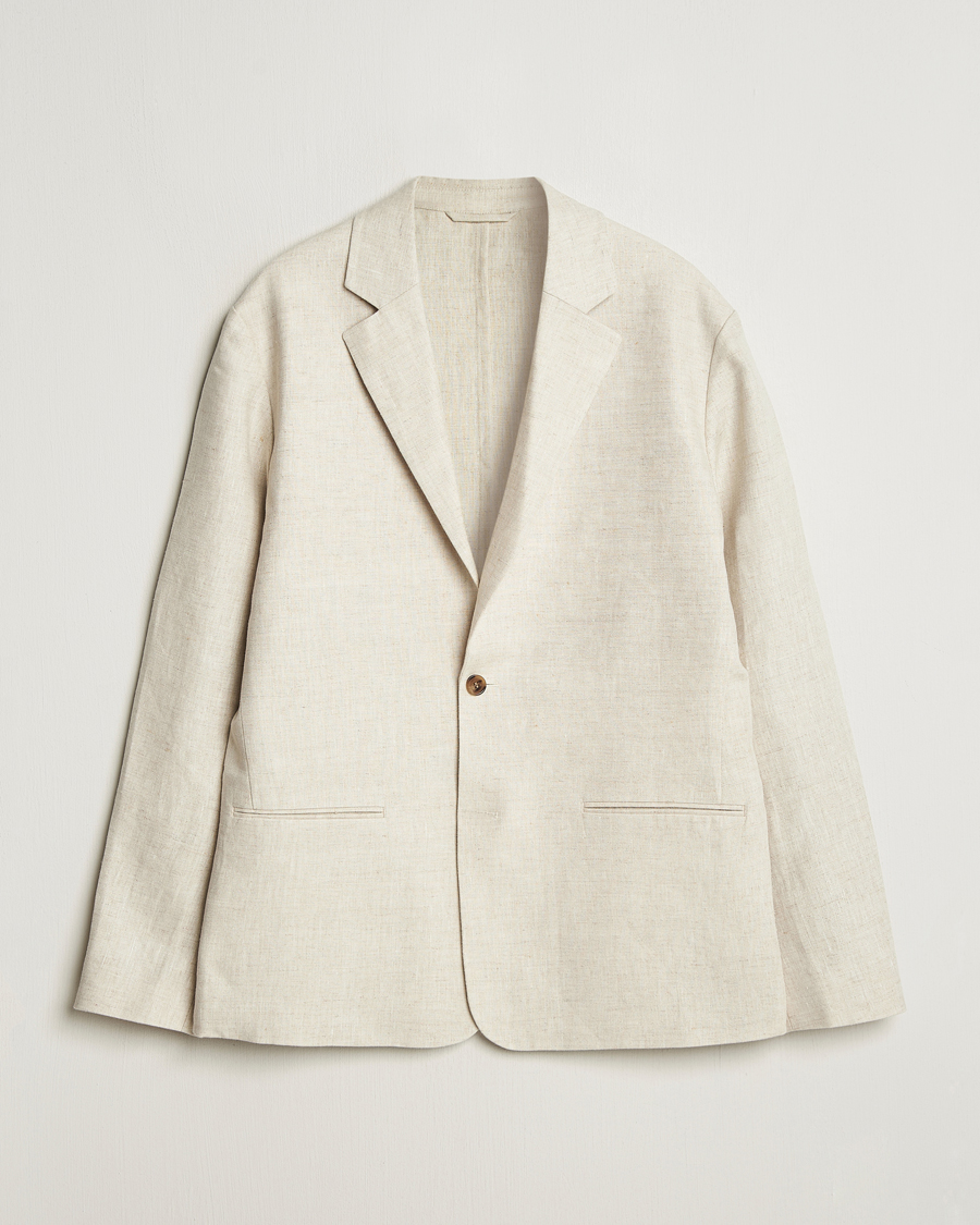 Herren | Sakkos | NN07 | Timo Linen Blazer Oat