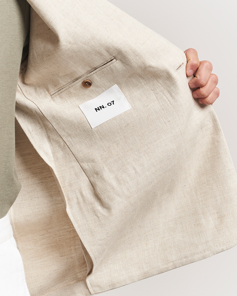 Herren | Sakkos | NN07 | Timo Linen Blazer Oat