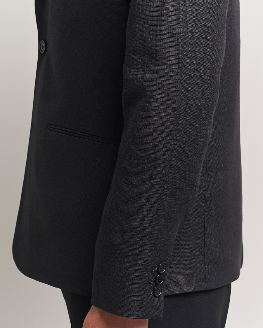 Herren | Sakkos | NN07 | Timo Linen Blazer Black