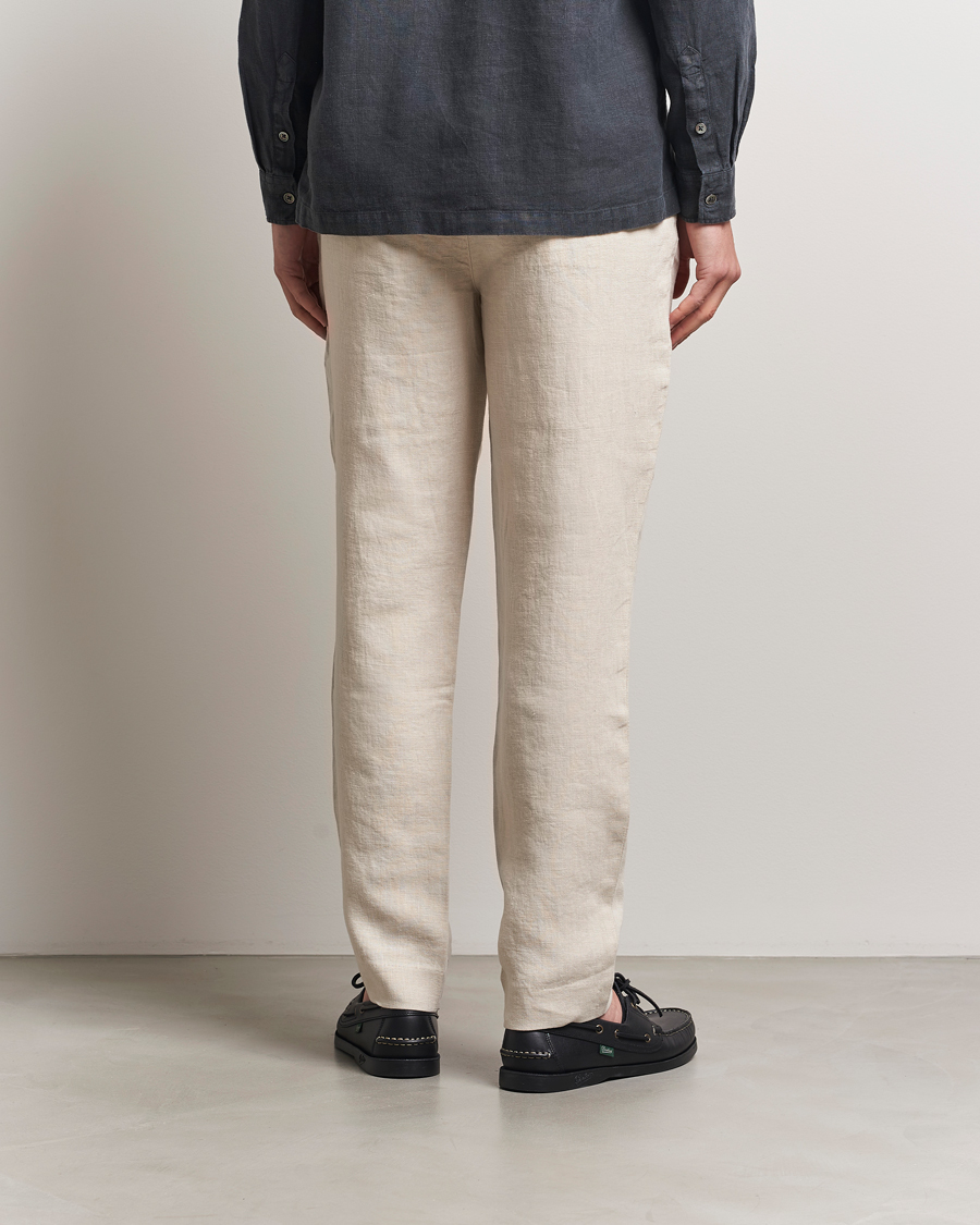 Herren | Hosen | A Day's March | Madu Linen Trousers Oyster