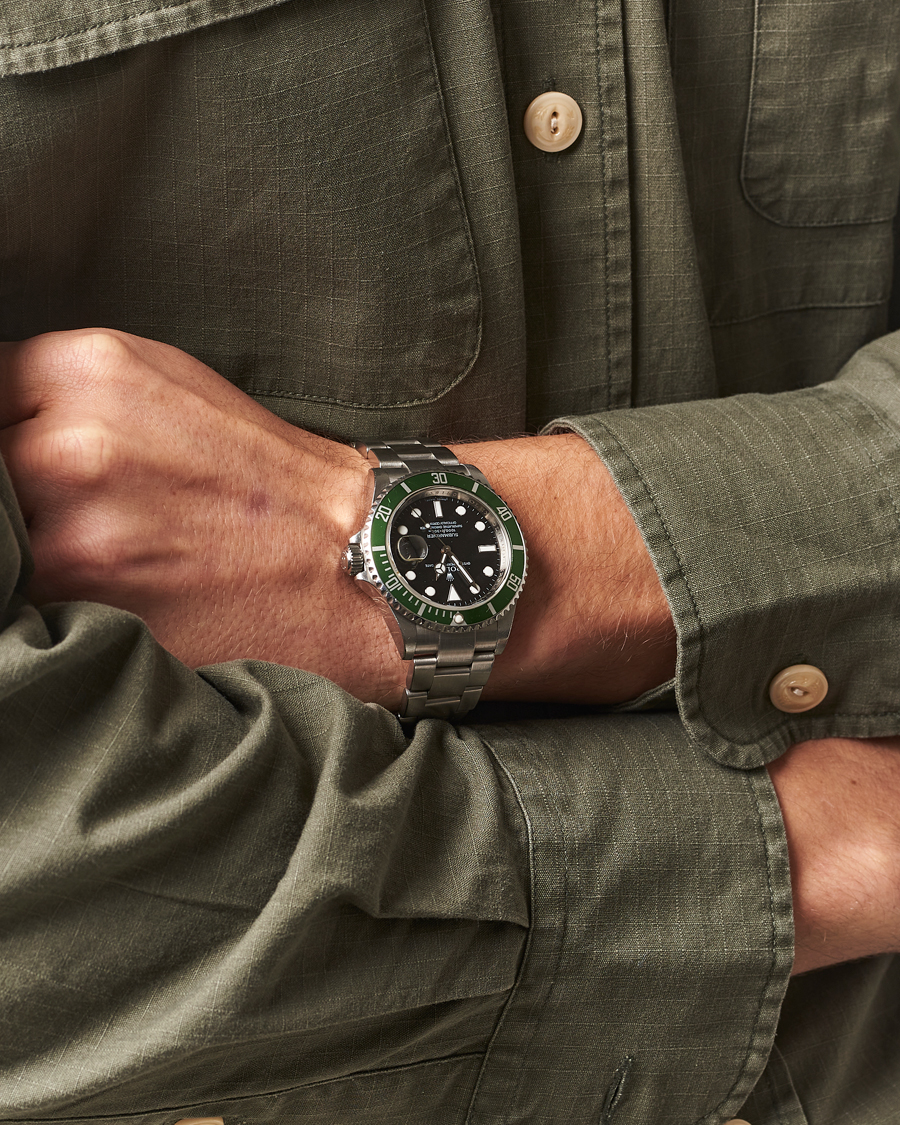 Herren | Pre-Owned & Vintage Watches | Rolex Pre-Owned | Submariner Kermit