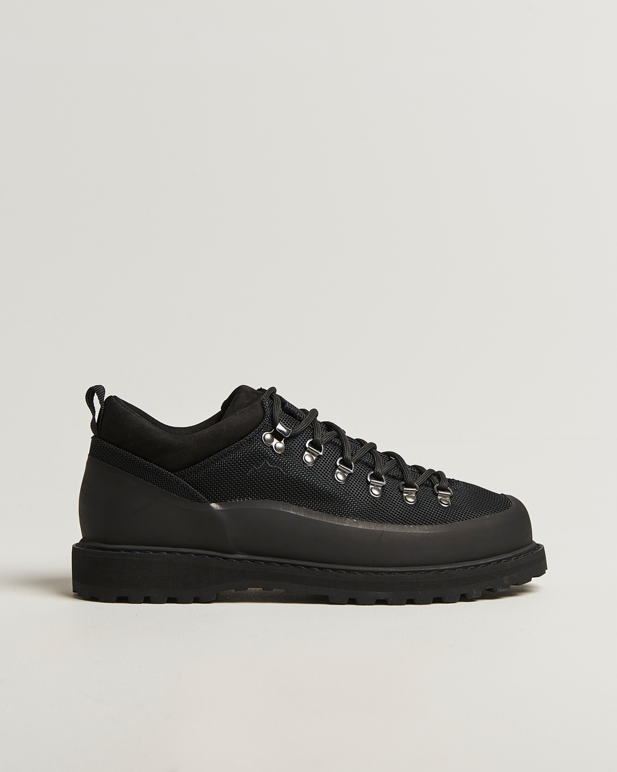 Herren | Diemme Roccia Basso Sport Low Boot Black Fabric | Diemme | Roccia Basso Sport Low Boot Black Fabric