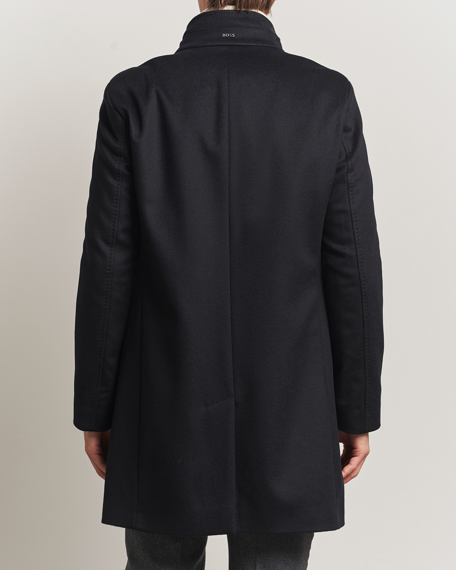 Herren | Jacken | BOSS BLACK | Hyde Stand Up Collar Coat Black
