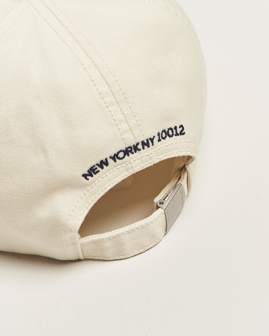Herren | Hüte & Mützen | GANT 240 Mulberry Street | Washed Twill Cap Cream