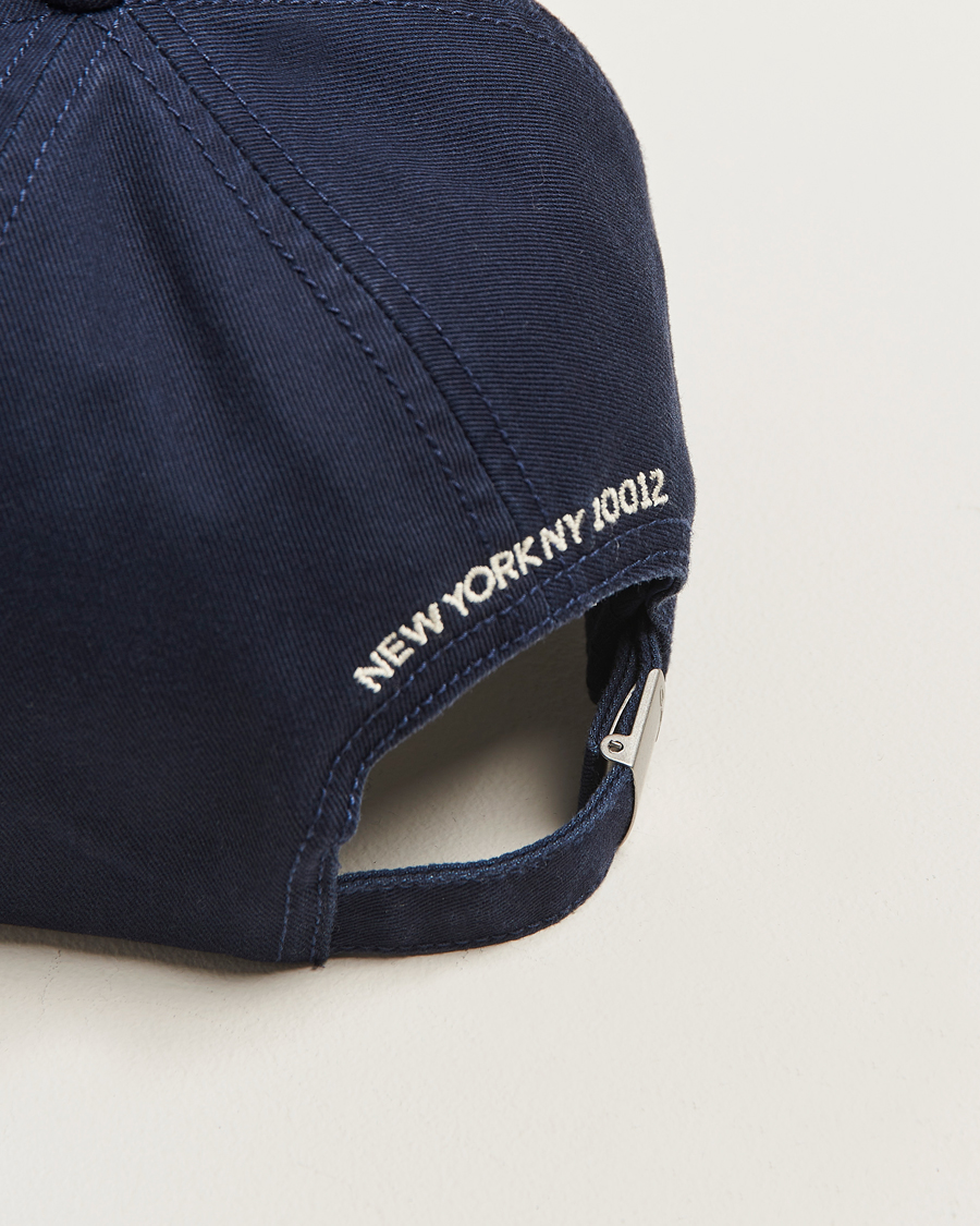 Herren | GANT 240 Mulberry Street Washed Twill Cap Evening Blue | GANT 240 Mulberry Street | Washed Twill Cap Evening Blue