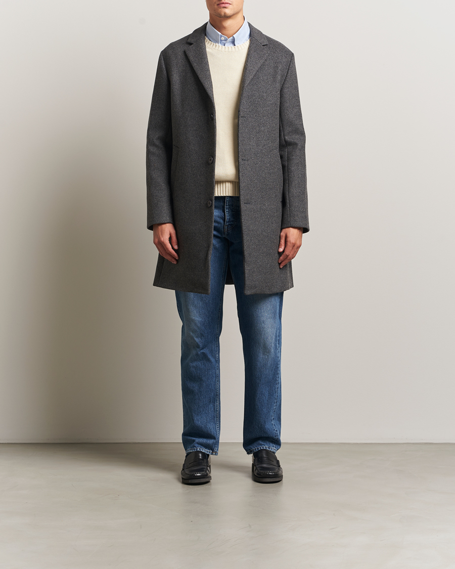 Herren | Jacken | NN07 | Austin Wool Coat Grey Melange