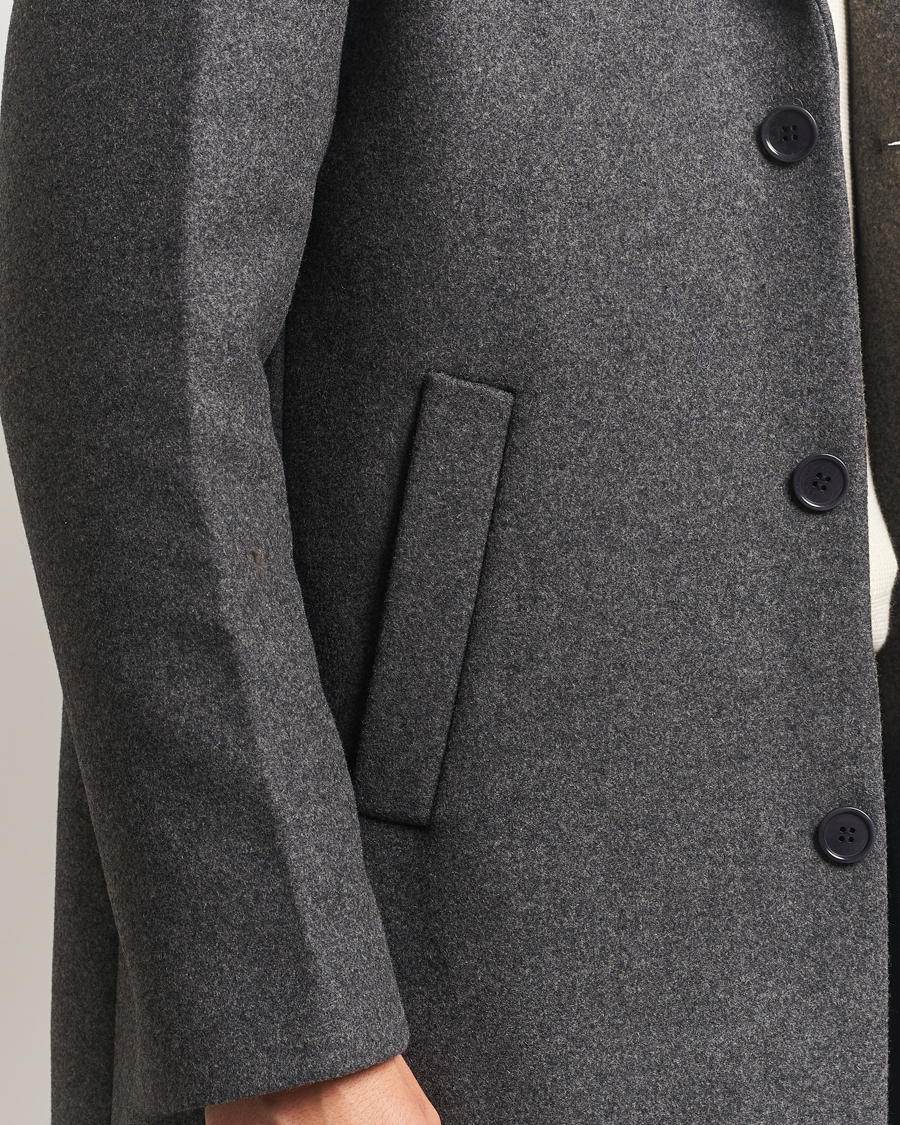 Herren | Jacken | NN07 | Austin Wool Coat Grey Melange