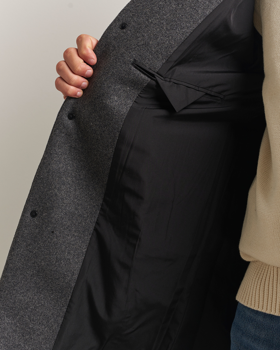 Herren | Jacken | NN07 | Austin Wool Coat Grey Melange