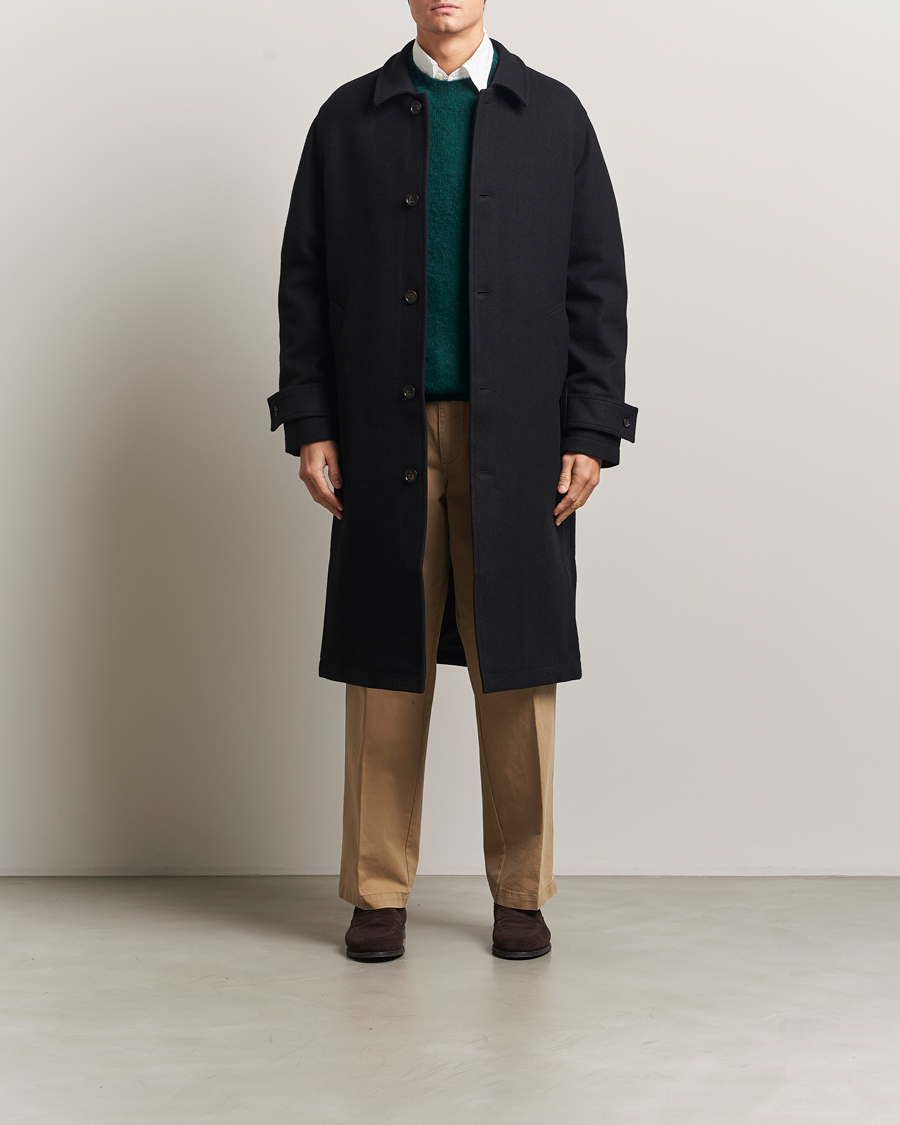 Herren | Jacken | Forét | Pine Wool Coat Black