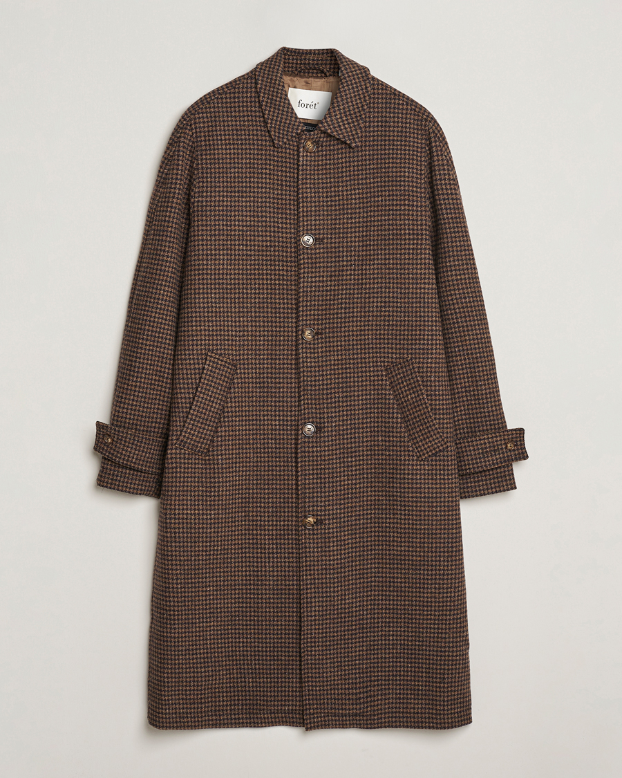 Herren | Jacken | Forét | Pine Wool Coat Brown