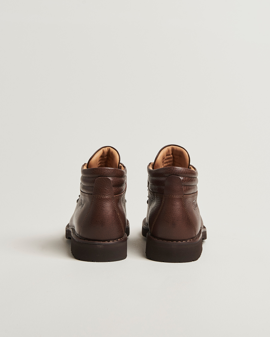 Herren | Boots | Fracap | M127 Grained Leather Boot Dark Brown