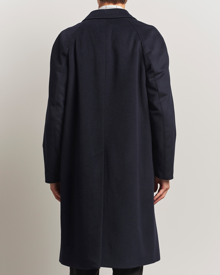 Herren | Jacken | Oscar Jacobson | Raglan Wool Coat Navy
