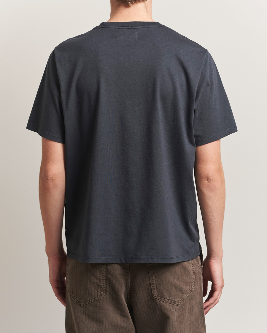 Herren | T-Shirts | Jeanerica | Delon Crew Neck T-Shirt Blue Grey