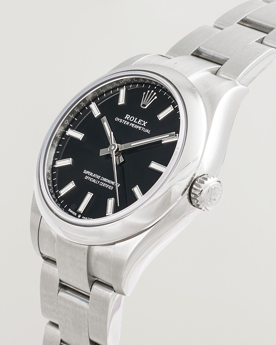 Herren | Rolex Pre-Owned Oyster Perpetual 31 Black | Rolex Pre-Owned | Oyster Perpetual 31 Black