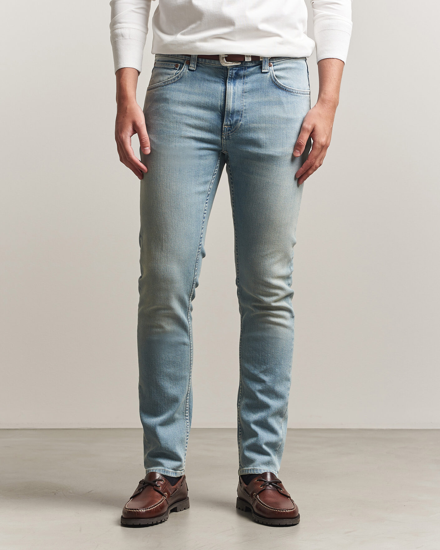 Herren | Jeans | Nudie Jeans | Lean Dean Jeans Shallow Sea