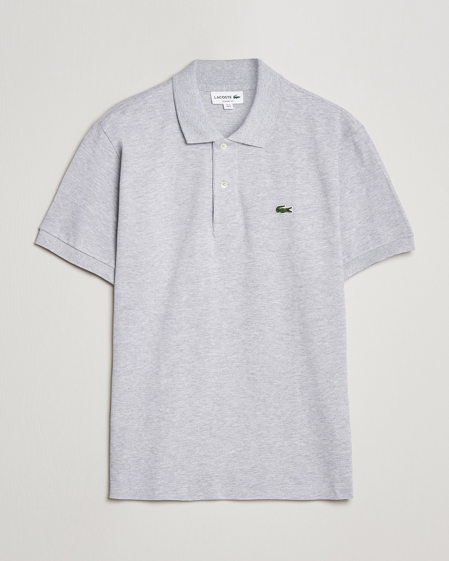 Lacoste Original Polo Piké Silver Chine – Grau