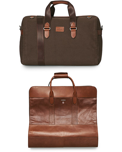 Morris Duncan 2 in 1 Weekend/Wardrobe Bag Chestnut