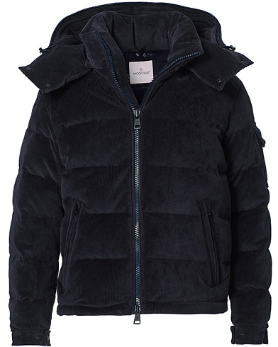  Maya Corduroy Down Jacket Navy