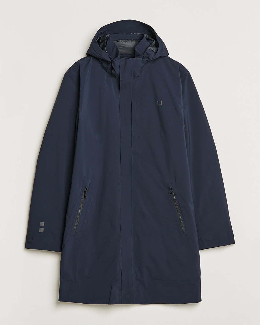 UBR Black Storm Coat Navy – Blau