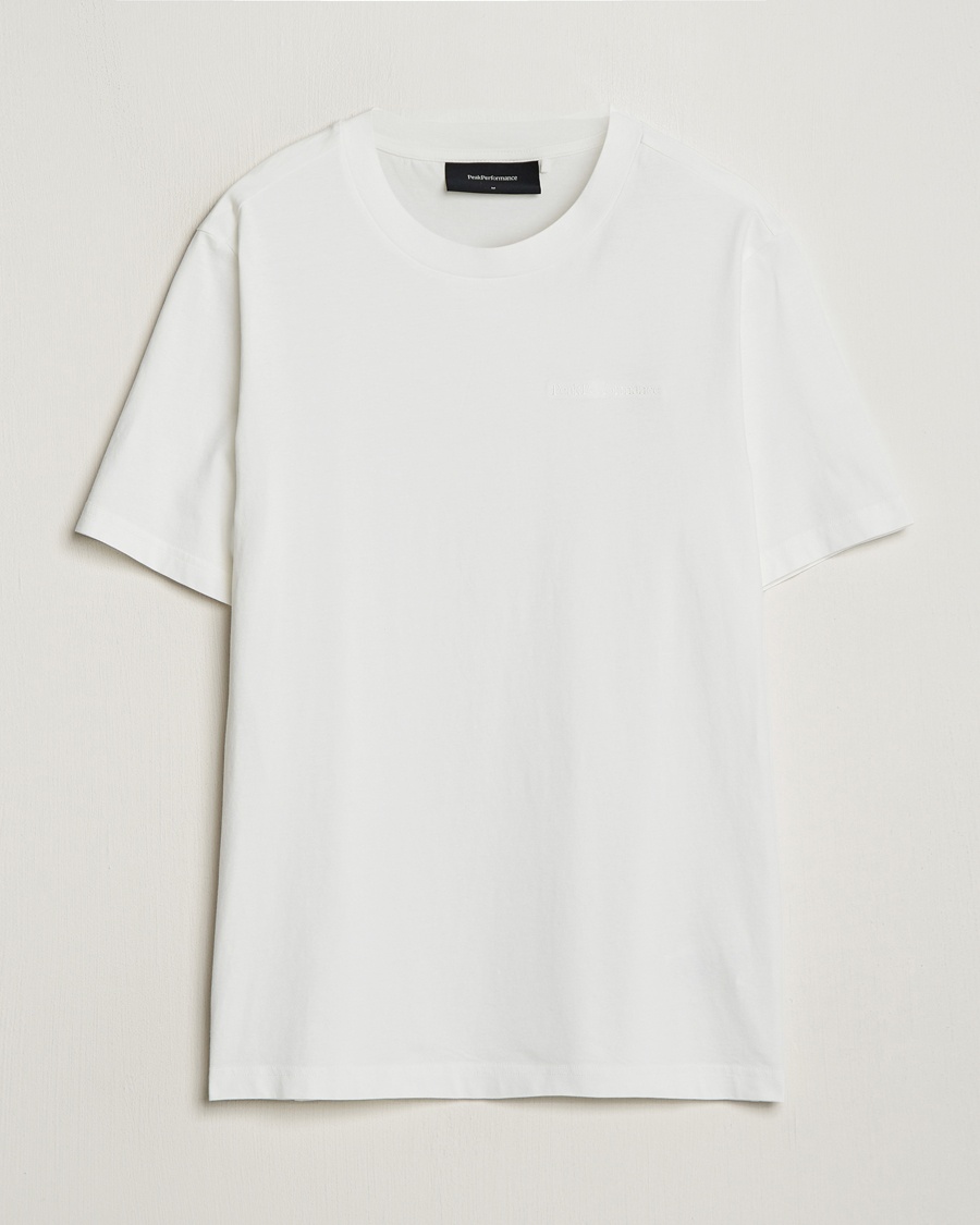 Peak Performance Original Crew Neck T-Shirt Off White – Weiß