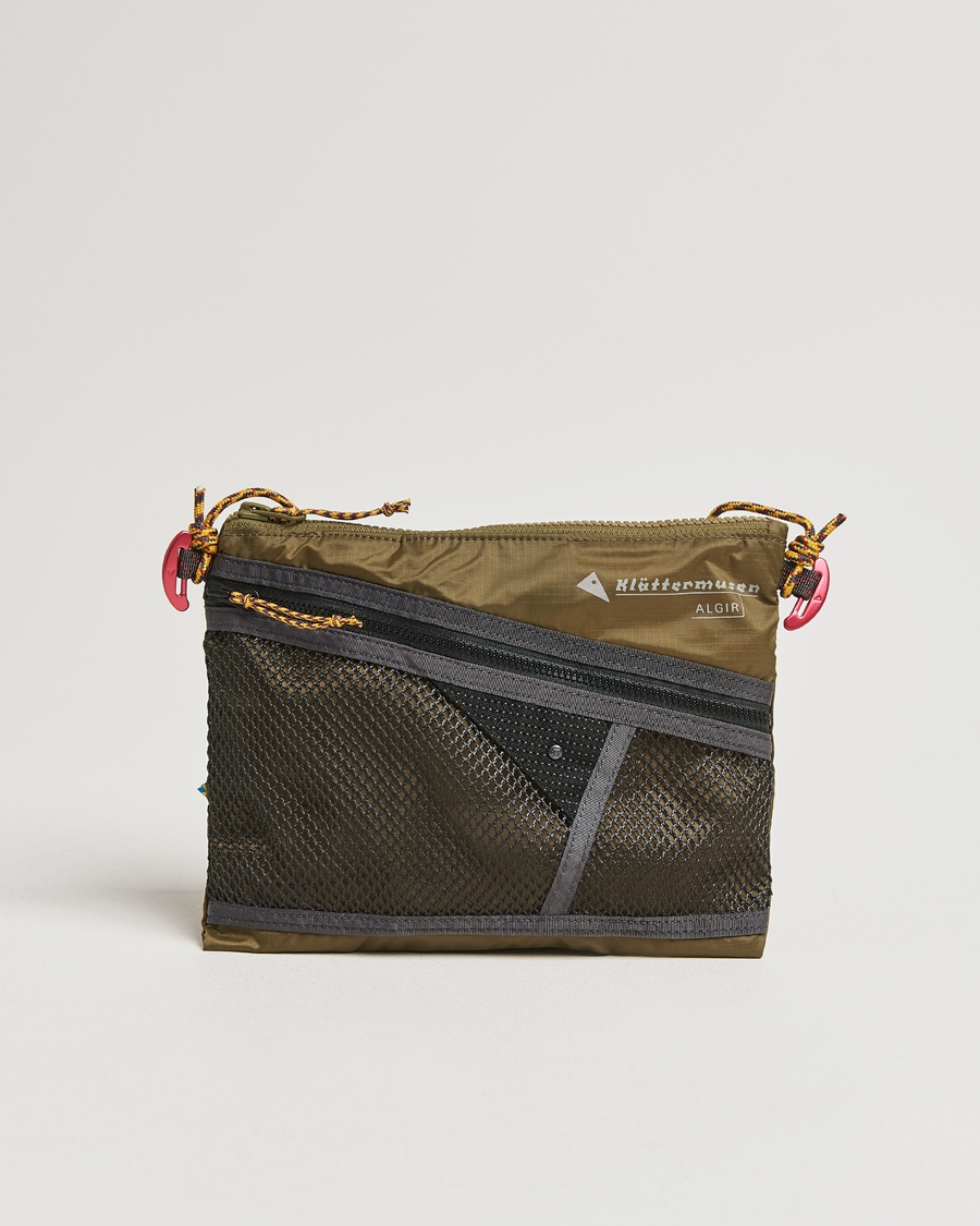 Klättermusen Algir Accessory Bag Medium Olive – Grün