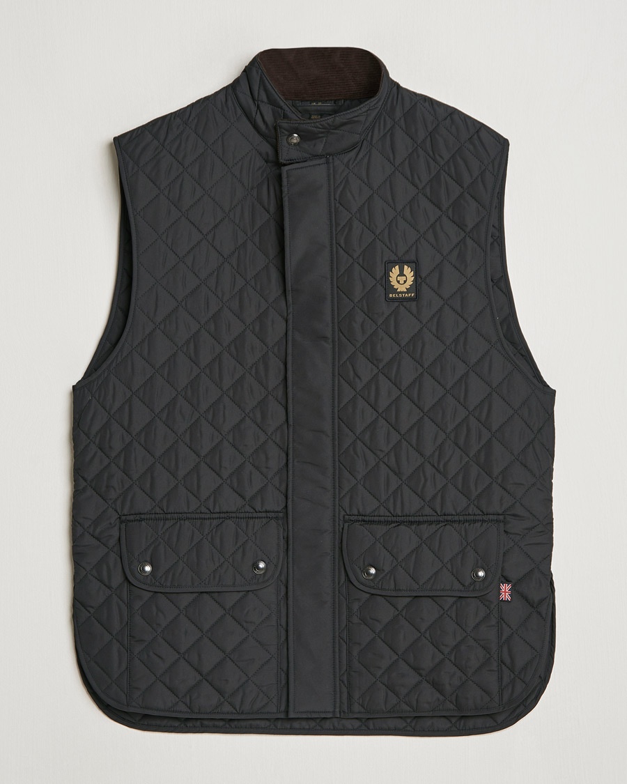 Belstaff Icon Gilet Black – Schwarz