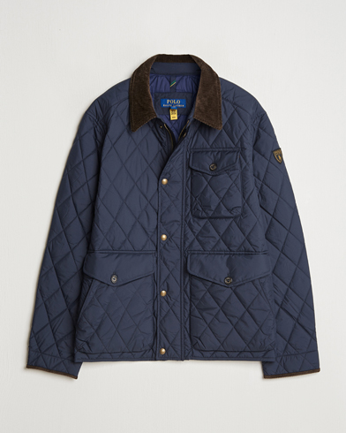  Beaton Quilted Jacket College Navy