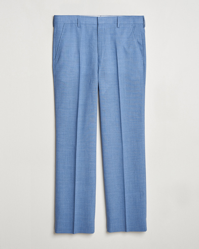  Mouline Wool Suit Trousers Salty Sea