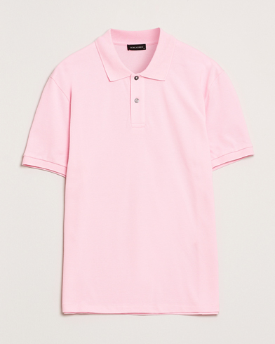 Oscar Jacobson Alex Cotton Polo Pink – Rosa