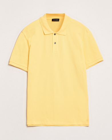 Oscar Jacobson Alex Cotton Polo Yellow – Gelb