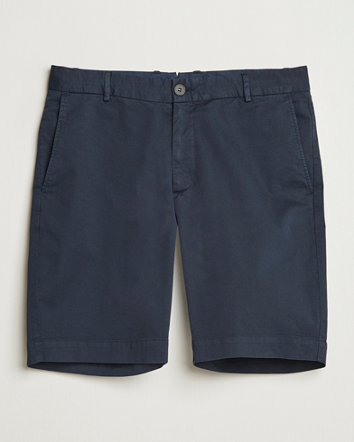 Sunspel Cotton Chino Shorts Navy – Blau