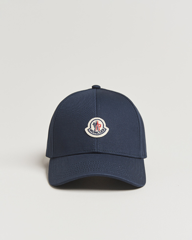 Moncler Logo Baseball Cap Navy – Blau