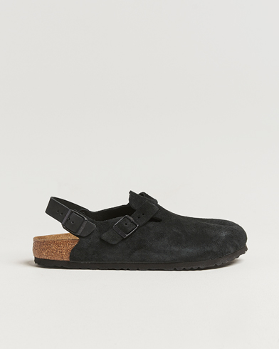 BIRKENSTOCK Tokio Classic Footbed Black Suede – Schwarz
