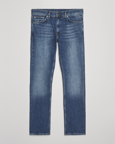 GANT Regular Fit Jeans Mid Blue Vintage – Blau