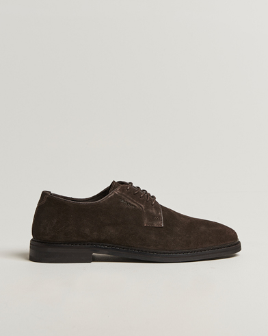 GANT Bidford Suede Derby Ebony Brown – Braun