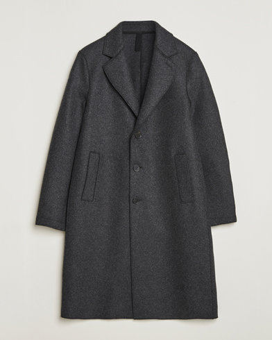 Harris Wharf London Cashmere Blend Overcoat Anthracite – Grau