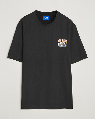 HUGO Nartupix Logo T-Shirt Black – Schwarz