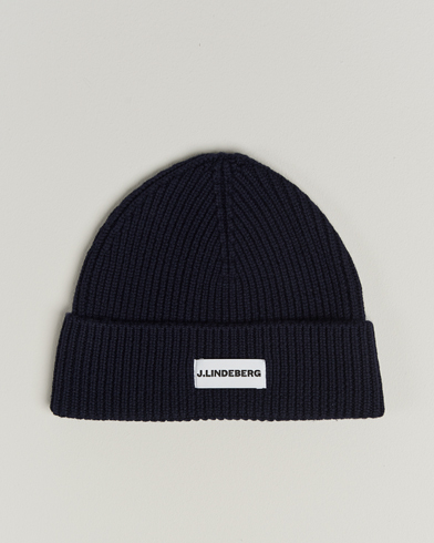 J.Lindeberg Juan Merino Beanie Navy – Blau