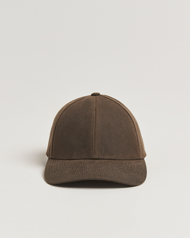 Varsity Headwear Oilskin Baseball Cap Chestnut Brown – Braun