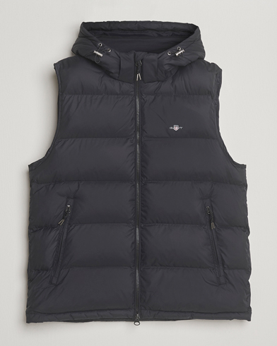 GANT The Active Cloud Vest Black – Schwarz