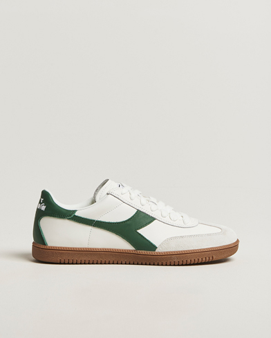 Diadora Trainer White/Fogliage Green – Weiß