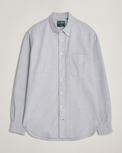 Gitman Vintage Brushed Oxford Button Down Shirt Blue – Blau