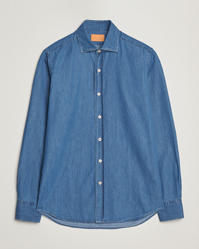 Grigio Denim Shirt Indigo – Blau