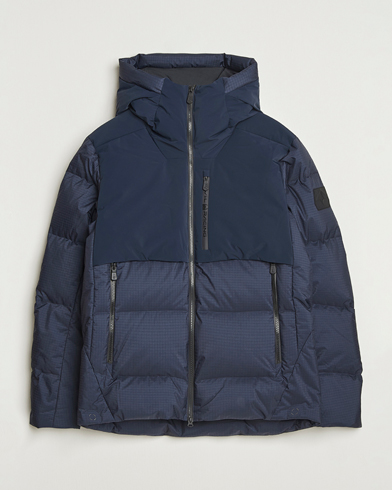 Sail Racing Polar Down Hooded Jacket Dark Navy – Blau
