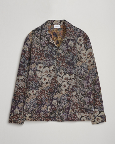 LES DEUX Hugh Jacqurad Overshirt Black – Mehrfarbig