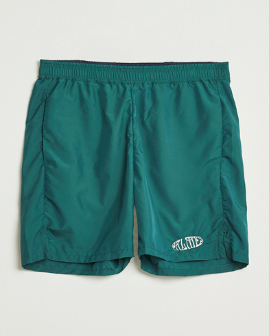 Palmes Oval Tennis Shorts Dark Green – Grün