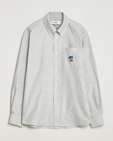 Palmes Deuce Oxford Shirt Light Blue Stripe – Blau